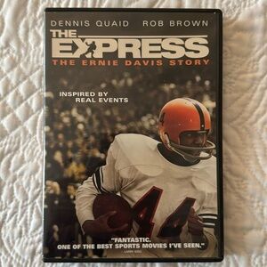 The Express DVD - The Ernie Davis Story. Inspirational true story. Dennis Quaid